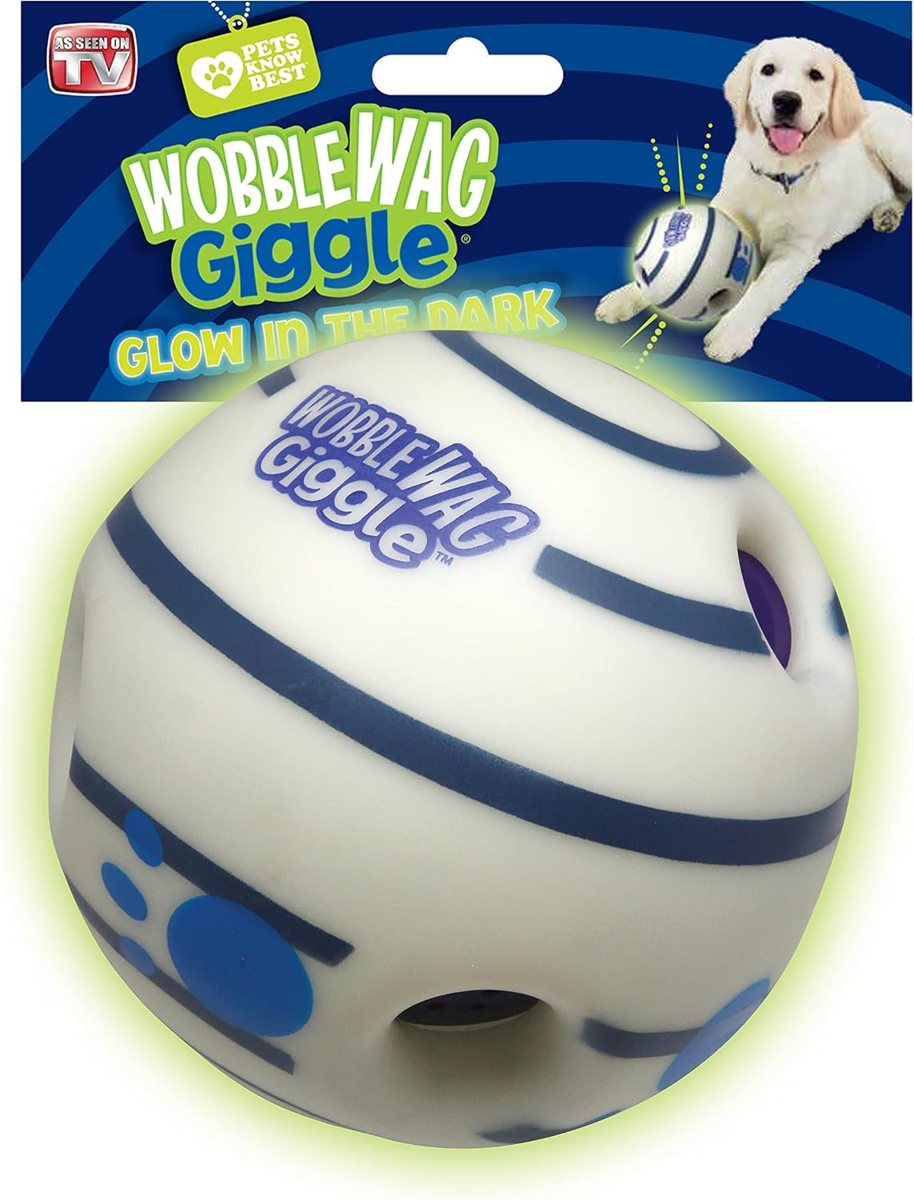 Wobble Wag Giggle Ball — Glow in the Dark