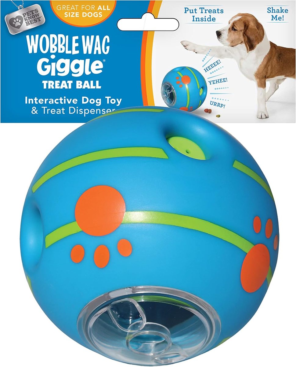 Wobble Wag Giggle Treat Ball